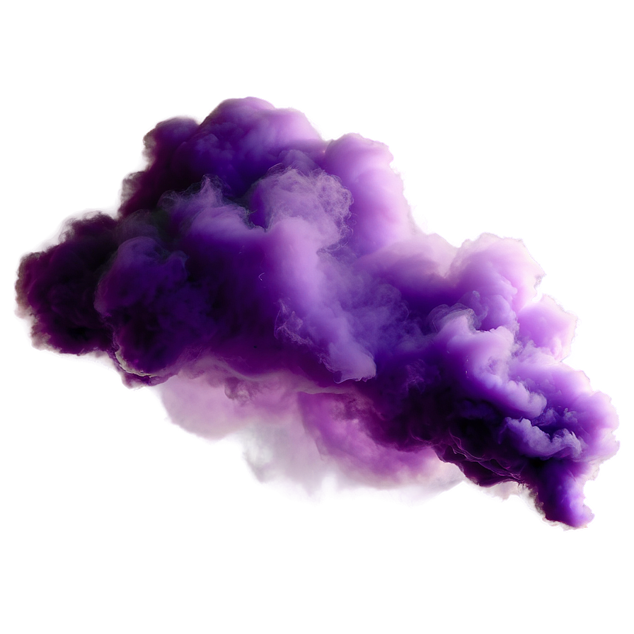 Soft Purple Smoke Cloud Png 06122024