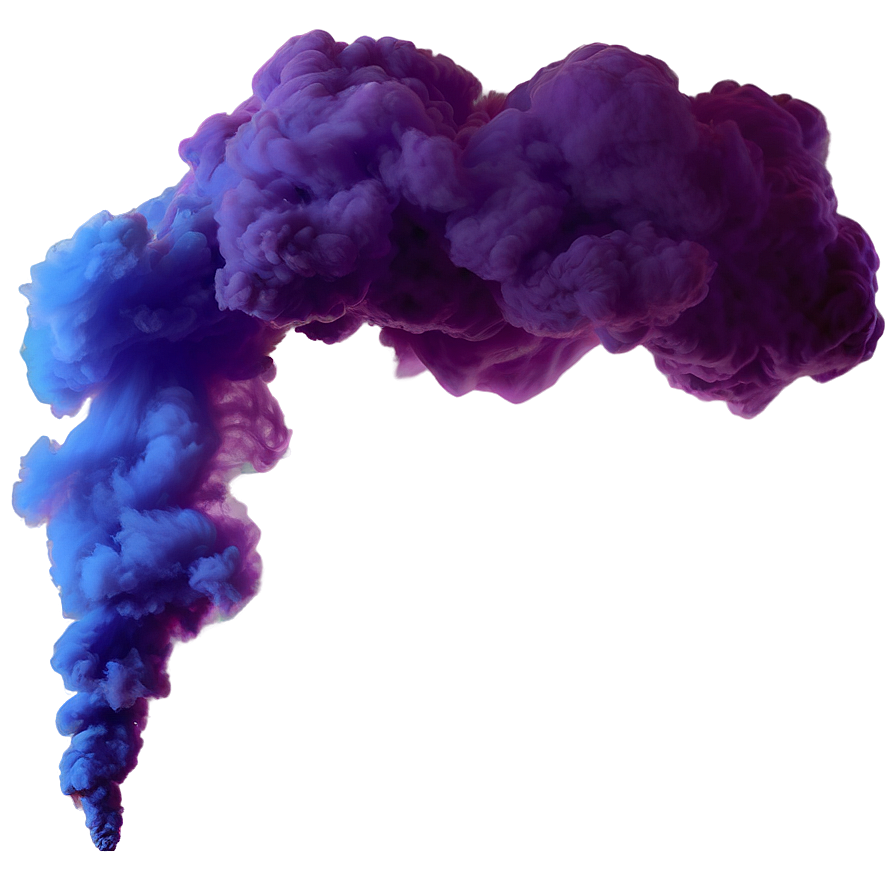 Soft Purple Smoke Cloud Png 06122024