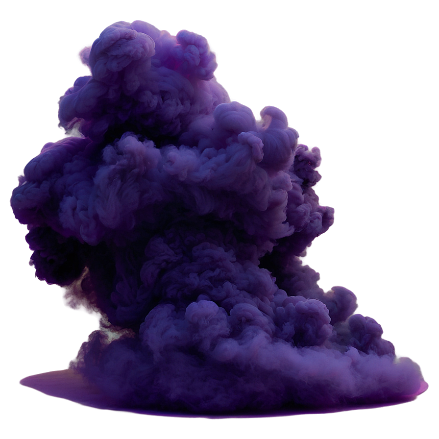 Soft Purple Smoke Cloud Png Sac