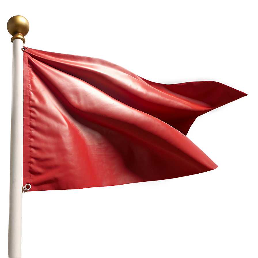 Soft Red Flag Impression Png 05252024