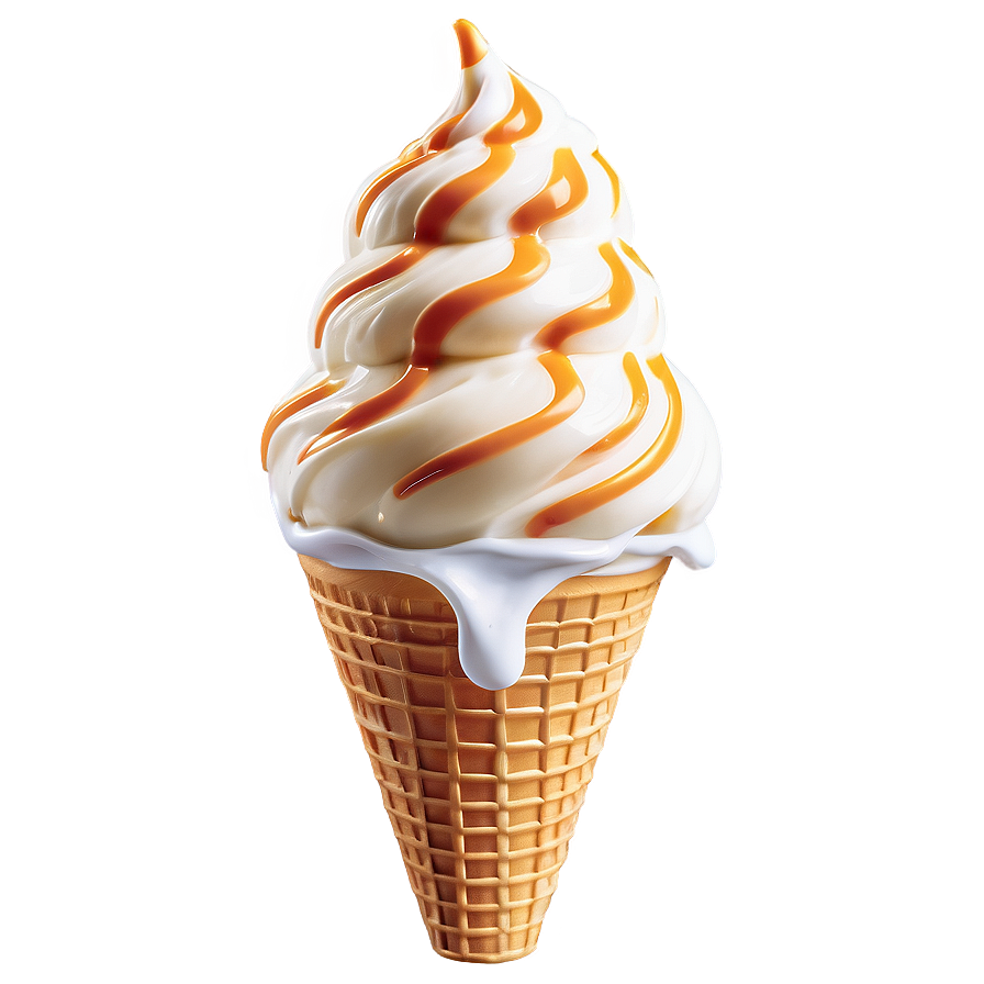 Soft Serve Ice Cream Cone Png 05252024