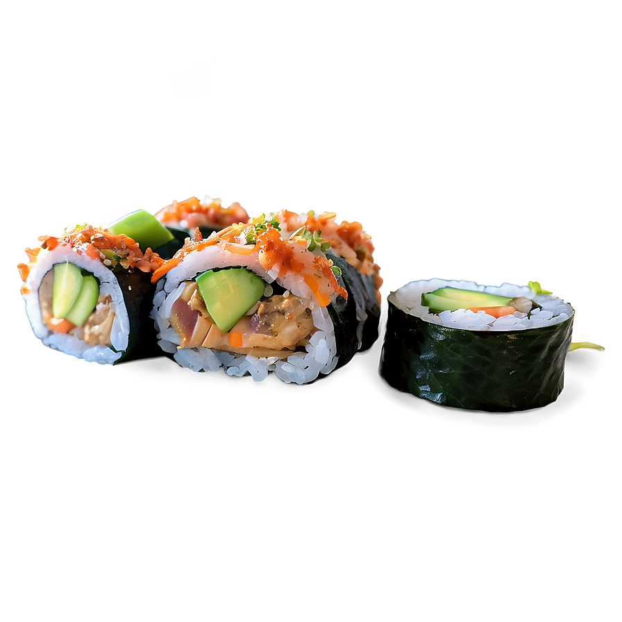 Soft Shell Crab Sushi Roll Png Fxj