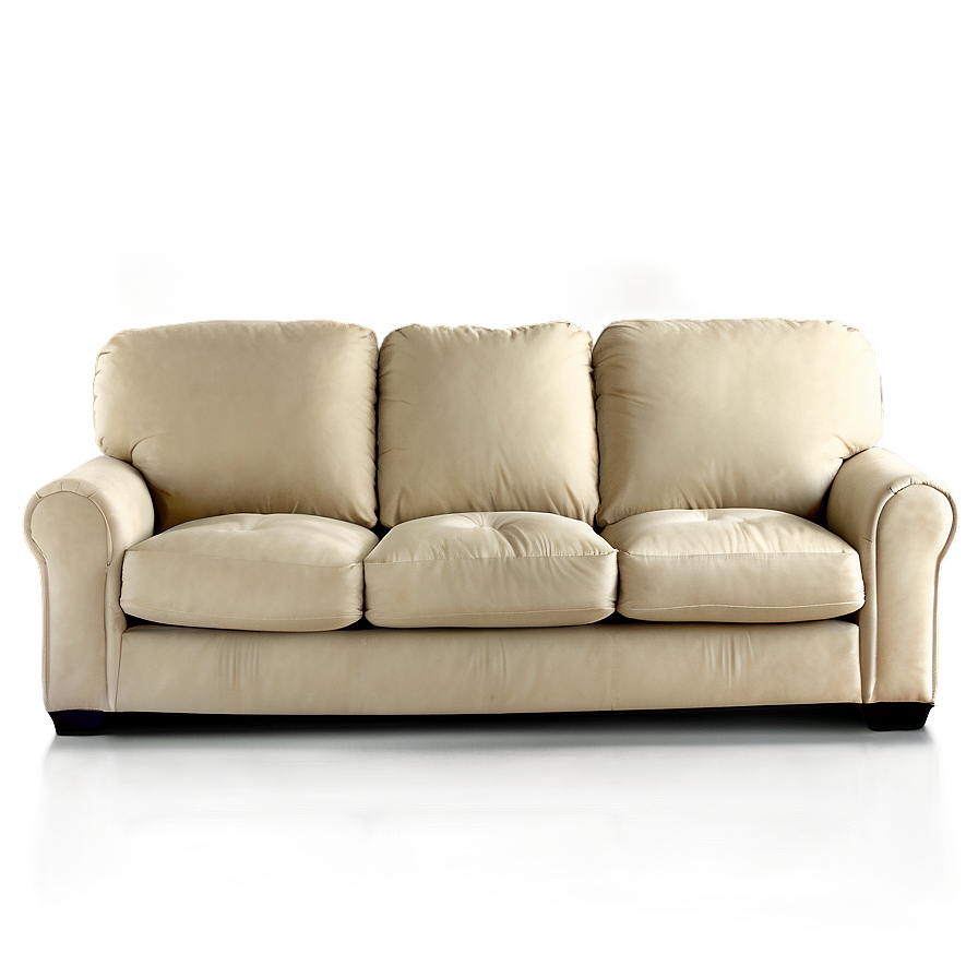 Soft Suede Couch Png 05252024