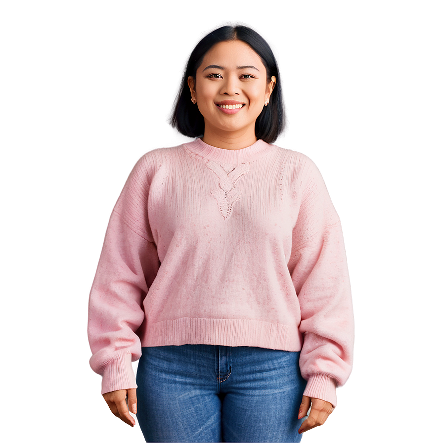 Soft Touch Pink Sweater Png 87