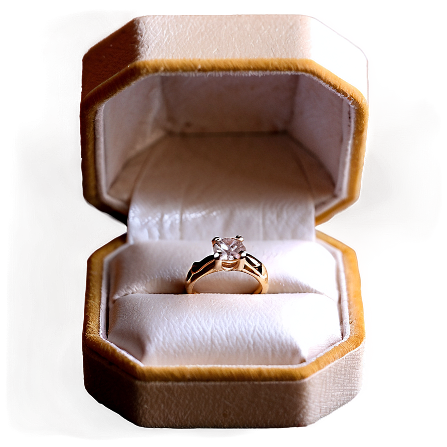 Soft Velvet Ring Box Png Jvw25