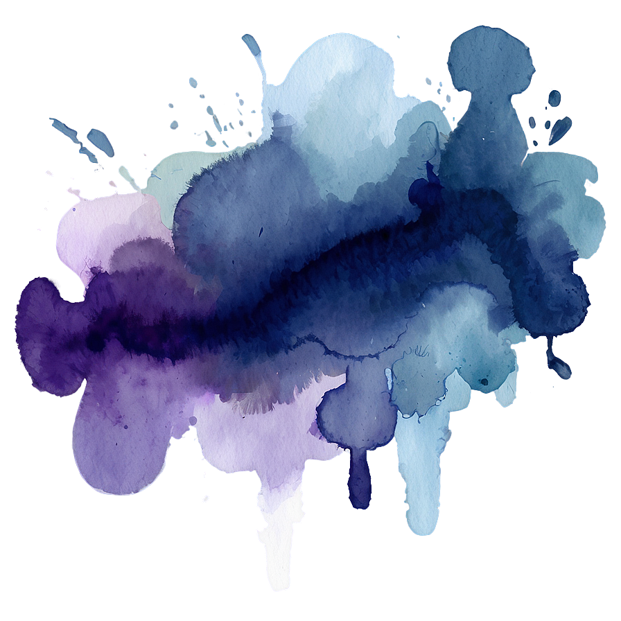 Soft Watercolor Brush Stroke Png Bom20