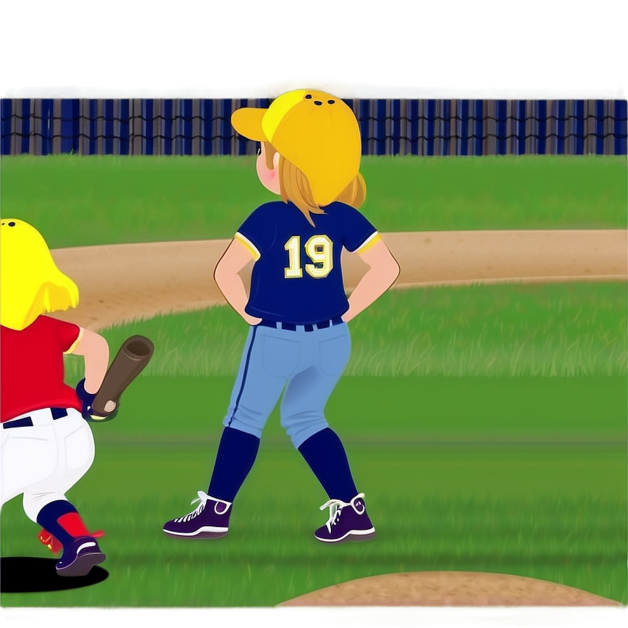 Softball Game Clipart Png Vfl