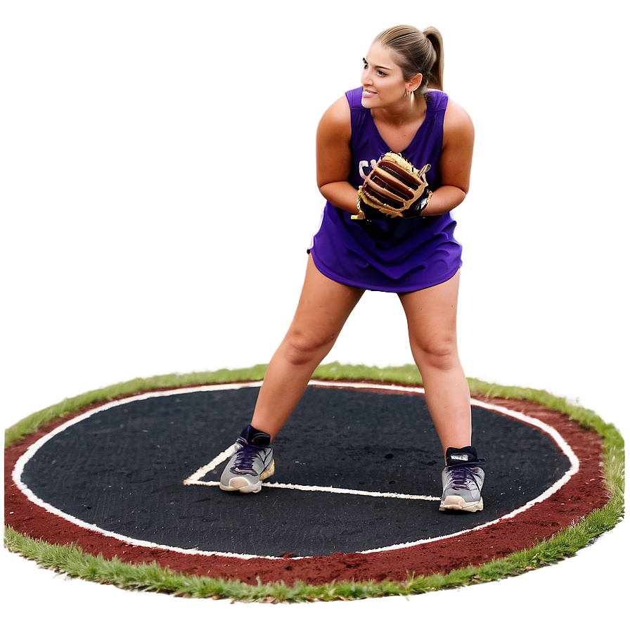 Softball Pitching Mound Png Qon