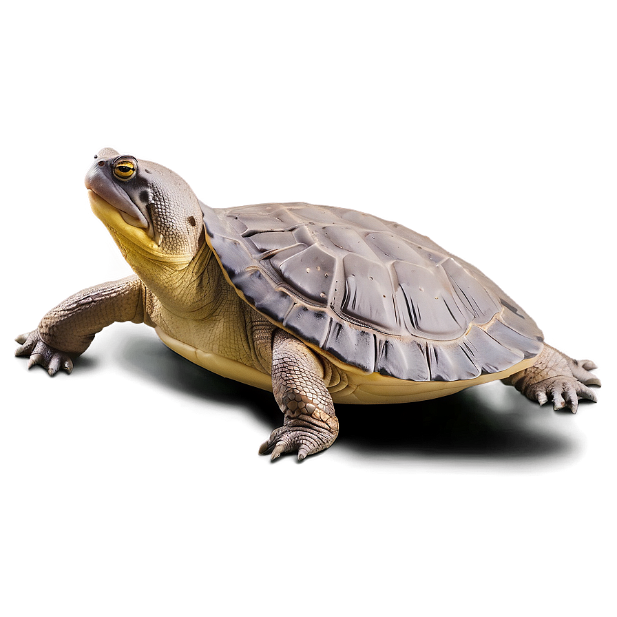 Softshell Turtle In Mud Png Act18