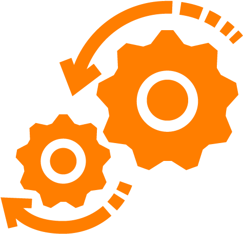 Software Integration Gears Icon