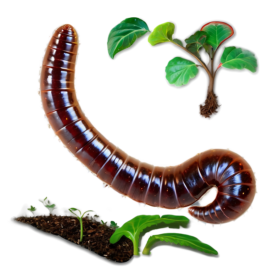 Soil Dwelling Worm Png 30