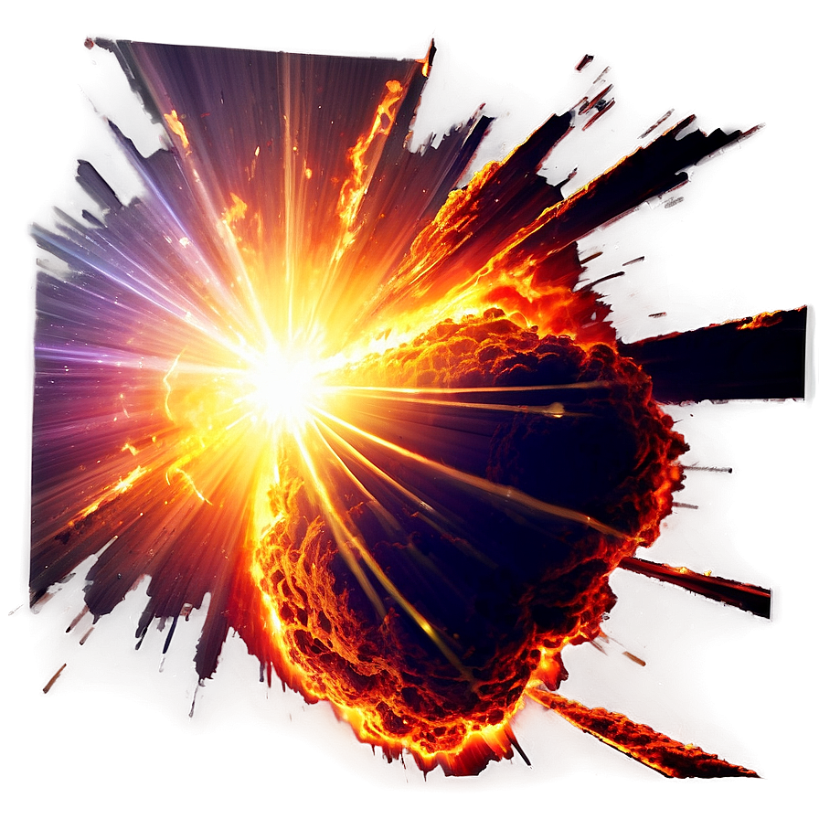 Solar Flare Cosmic Explosion Png 30