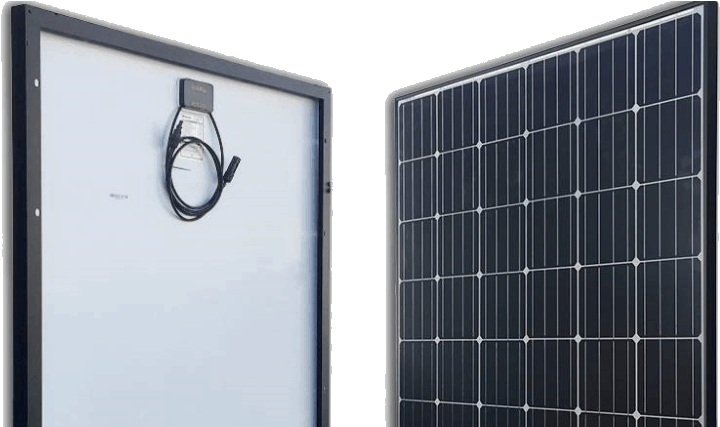 Solar Panel Frontand Back