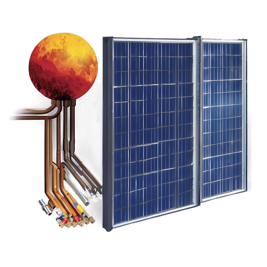 Solar Panel Heating System Png 05242024