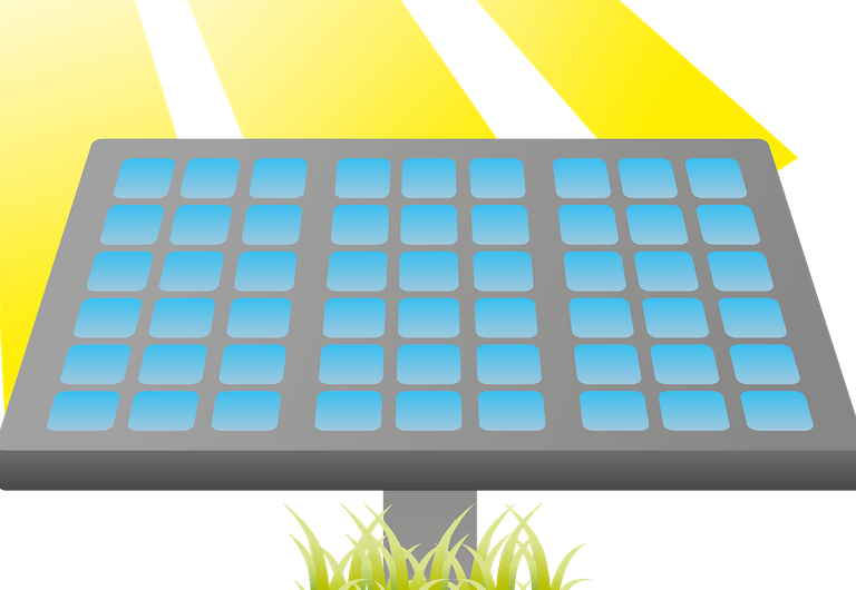 Solar_ Panel_ Illustration_with_ Sunrays