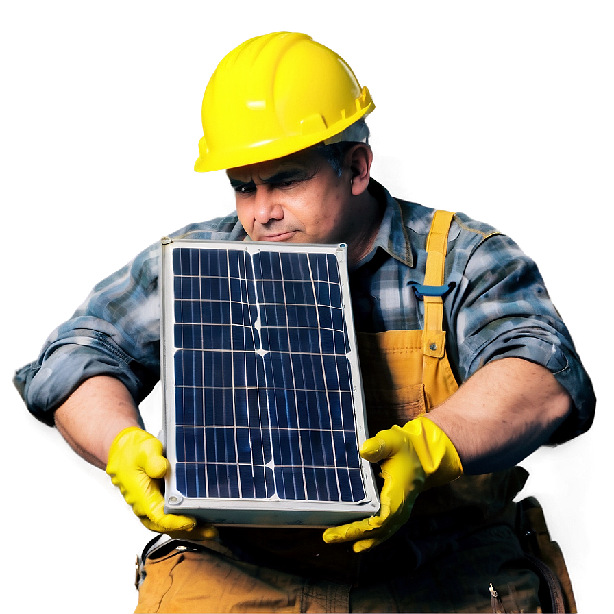 Solar Panel Maintenance Png 35