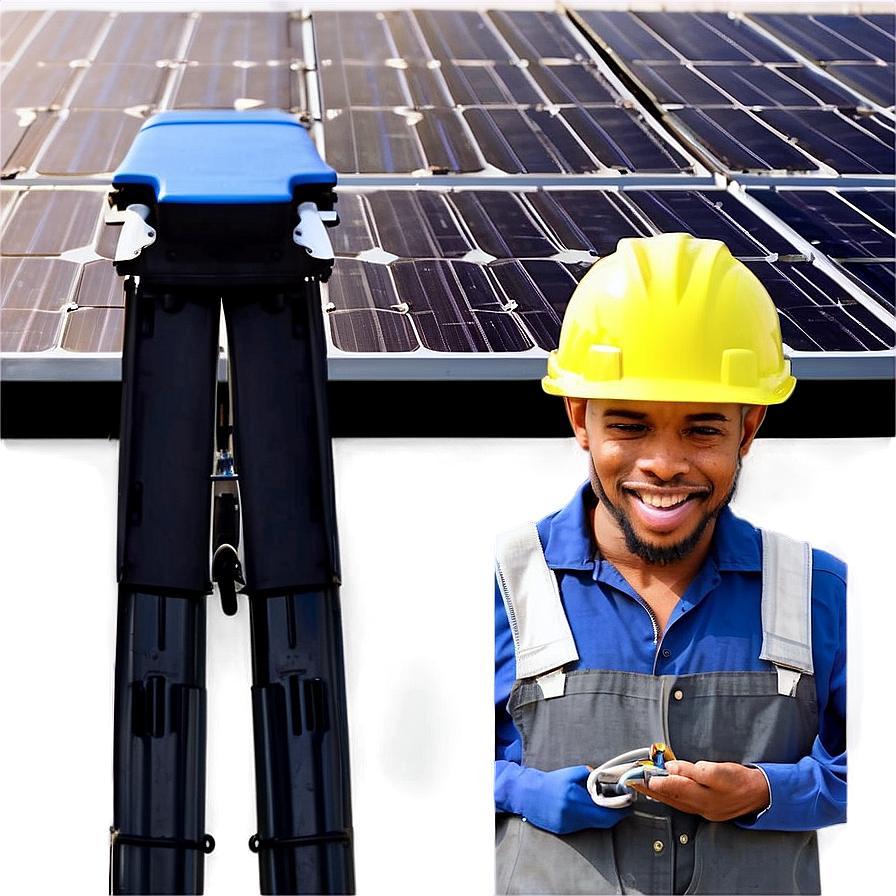 Solar Panel Maintenance Png Qds