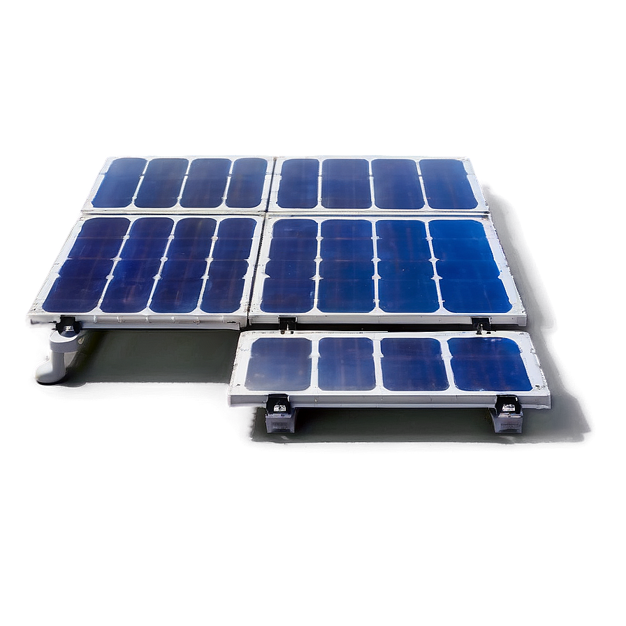 Solar Panels With Reflection Png Dsy