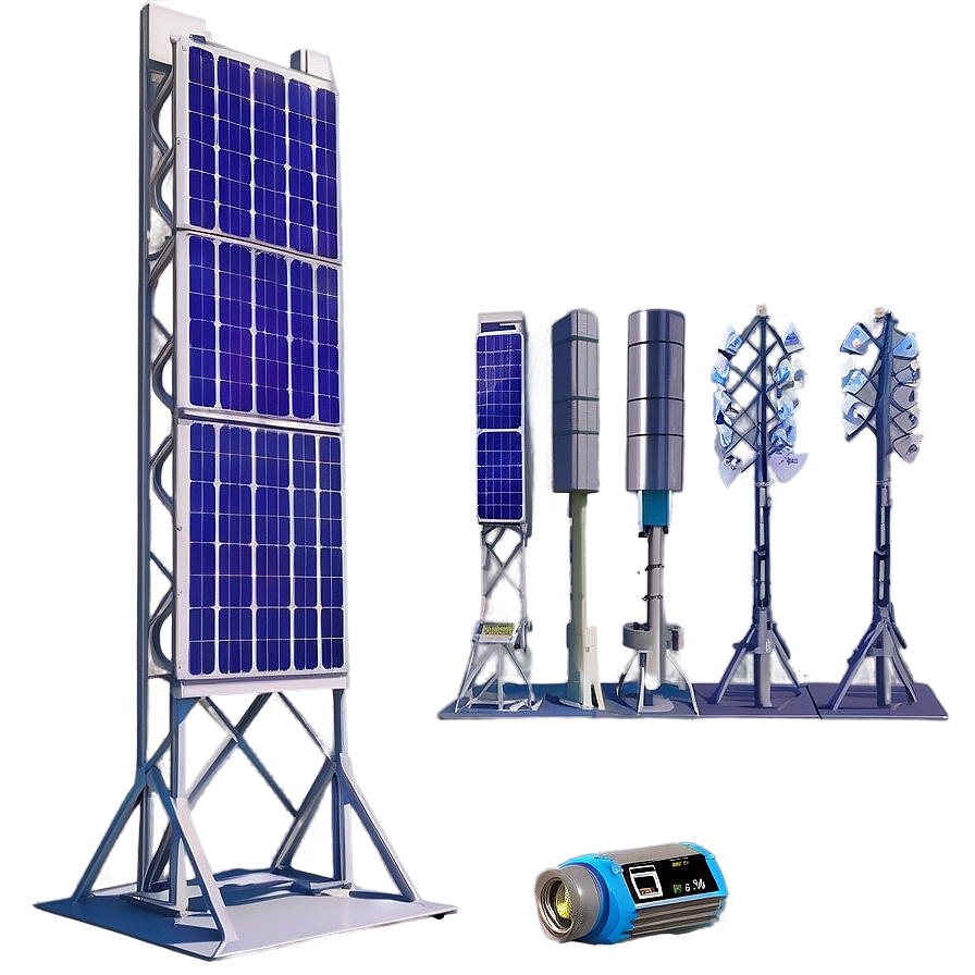 Solar Power Tower Png Nni