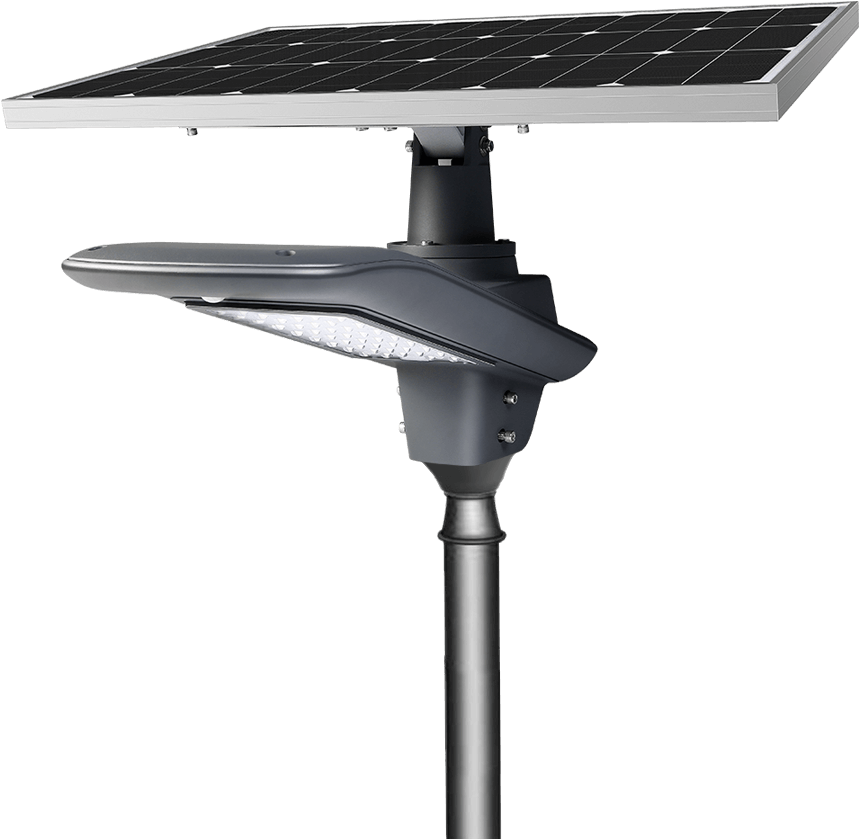 Solar Powered L E D Street Light