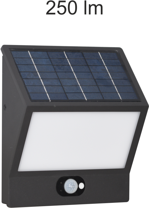 Solar Powered L E D Wall Lightwith Sensor