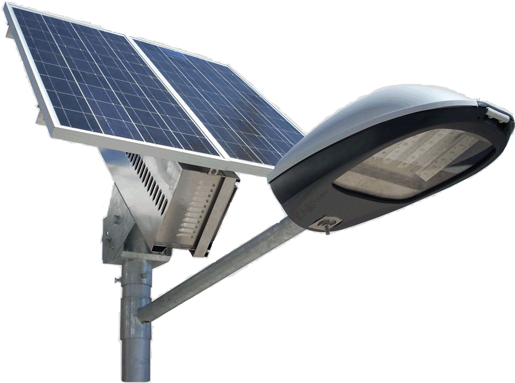 Solar Powered Street Light