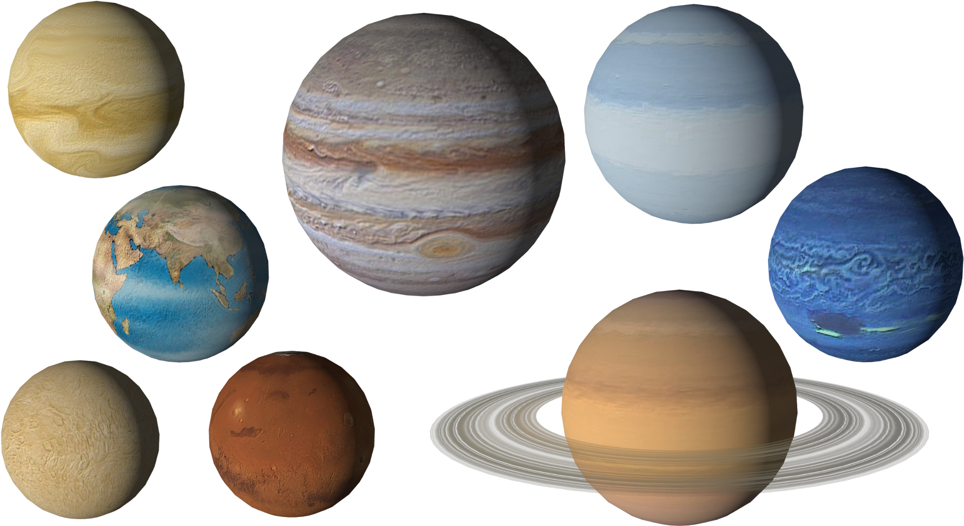 Solar_ System_ Planets_ Rendered