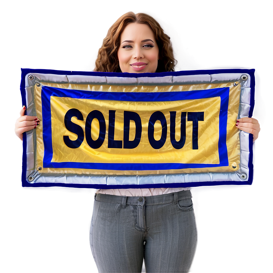 Sold Out Banner Png Pgu62