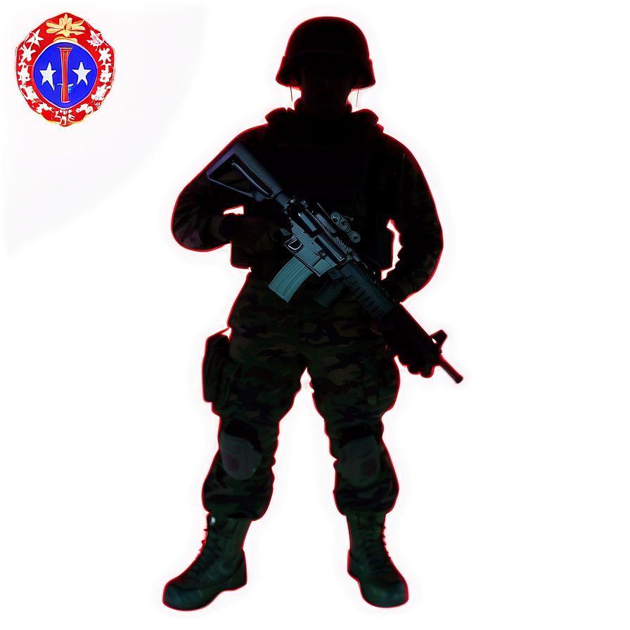 Soldier Silhouette C