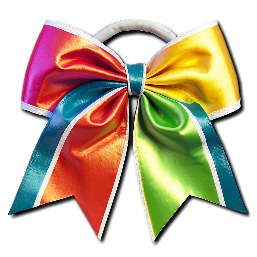 Solid Color Cheer Bow Png 80