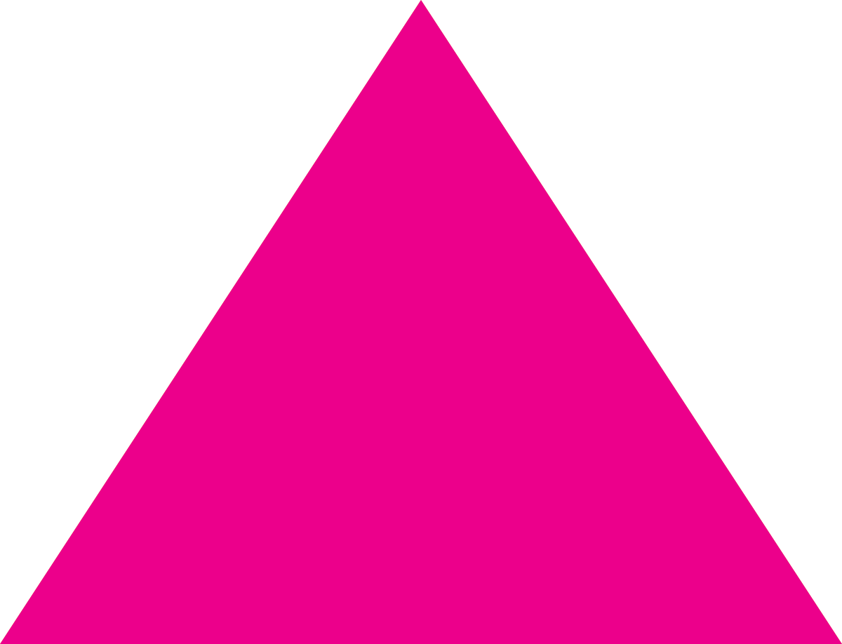 Solid Pink Triangle Background