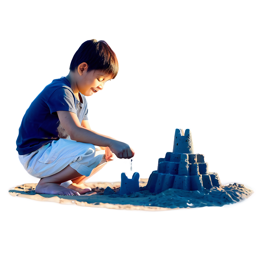 Son Building Sandcastle Png 06242024