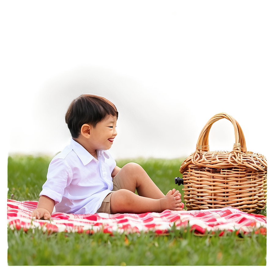 Son Enjoying A Picnic Png Iul69