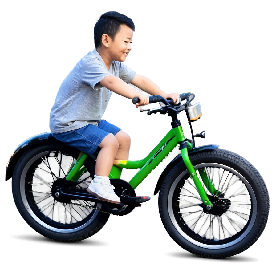 Son Riding Bicycle Png Klf38