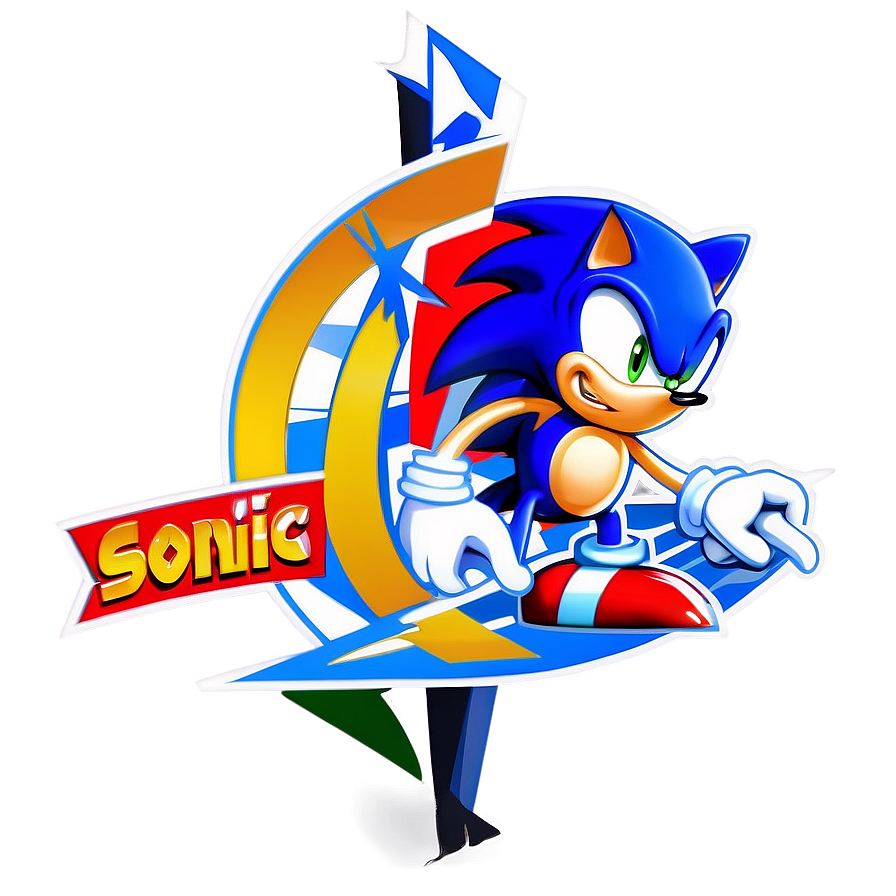 Sonic Anniversary Logo Png Ndr