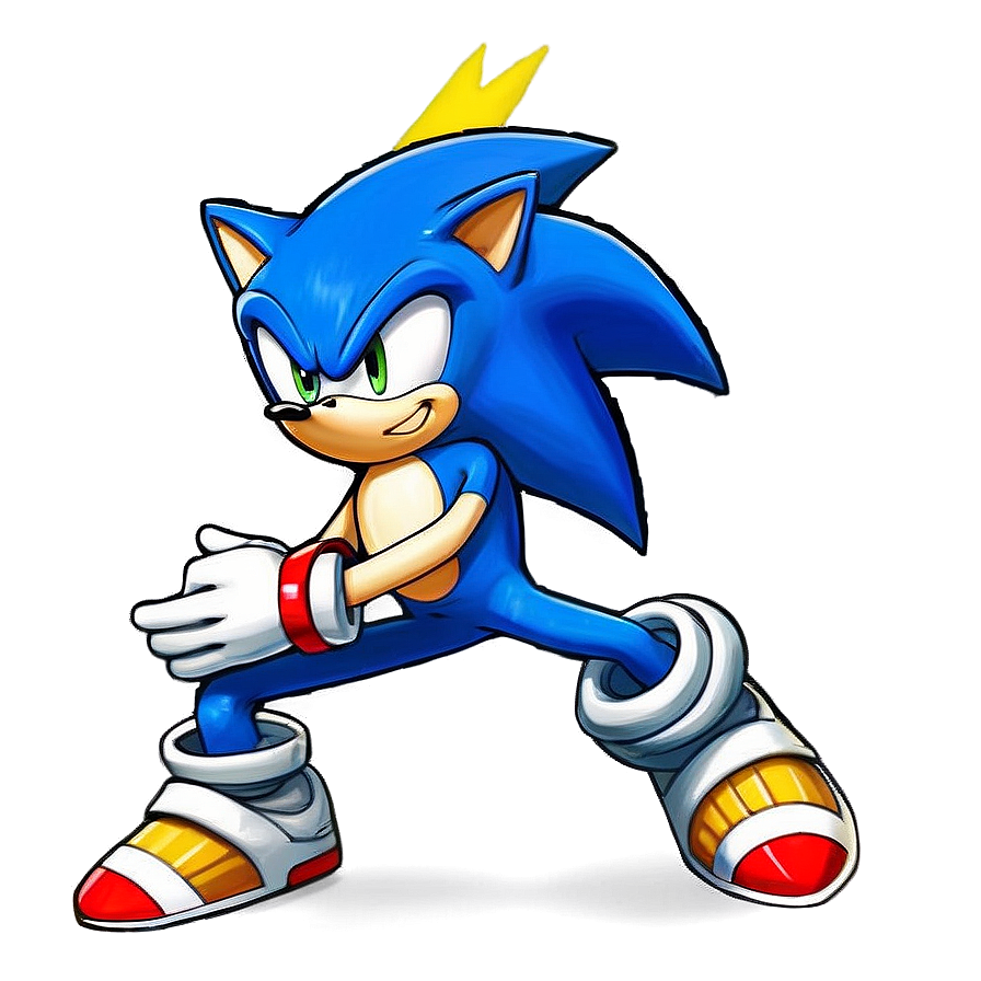 Sonic Battle Stance Png Oxm