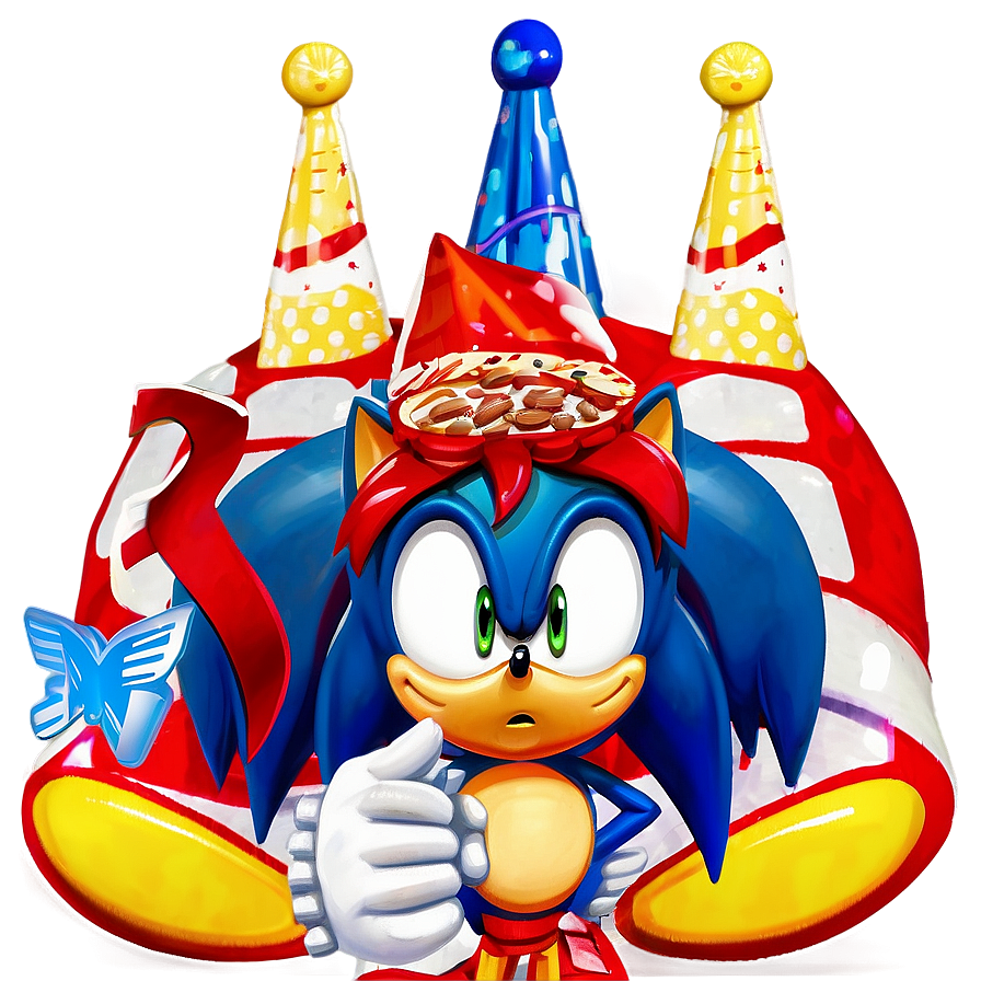 Sonic Birthday Party Menu Png 06132024