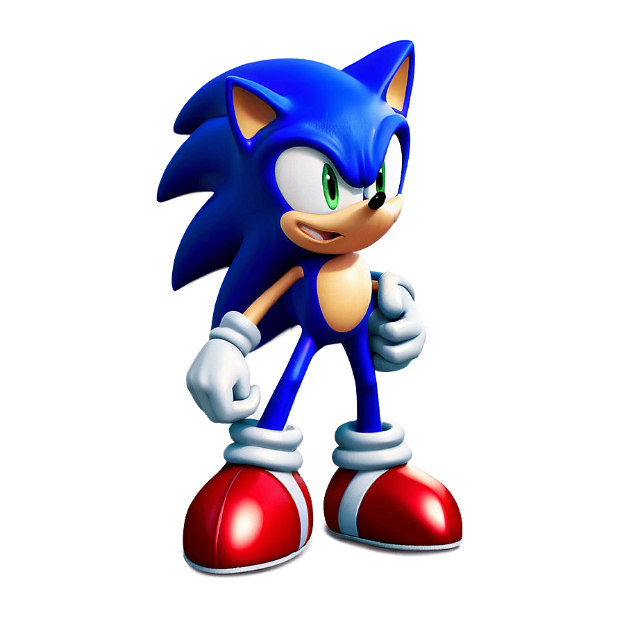 Sonic Game Character Transparent Png Mge52