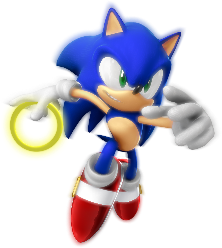 Sonic_ Holding_ Golden_ Ring