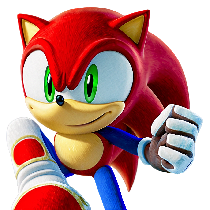 Sonic's Friend Knuckles Png 22