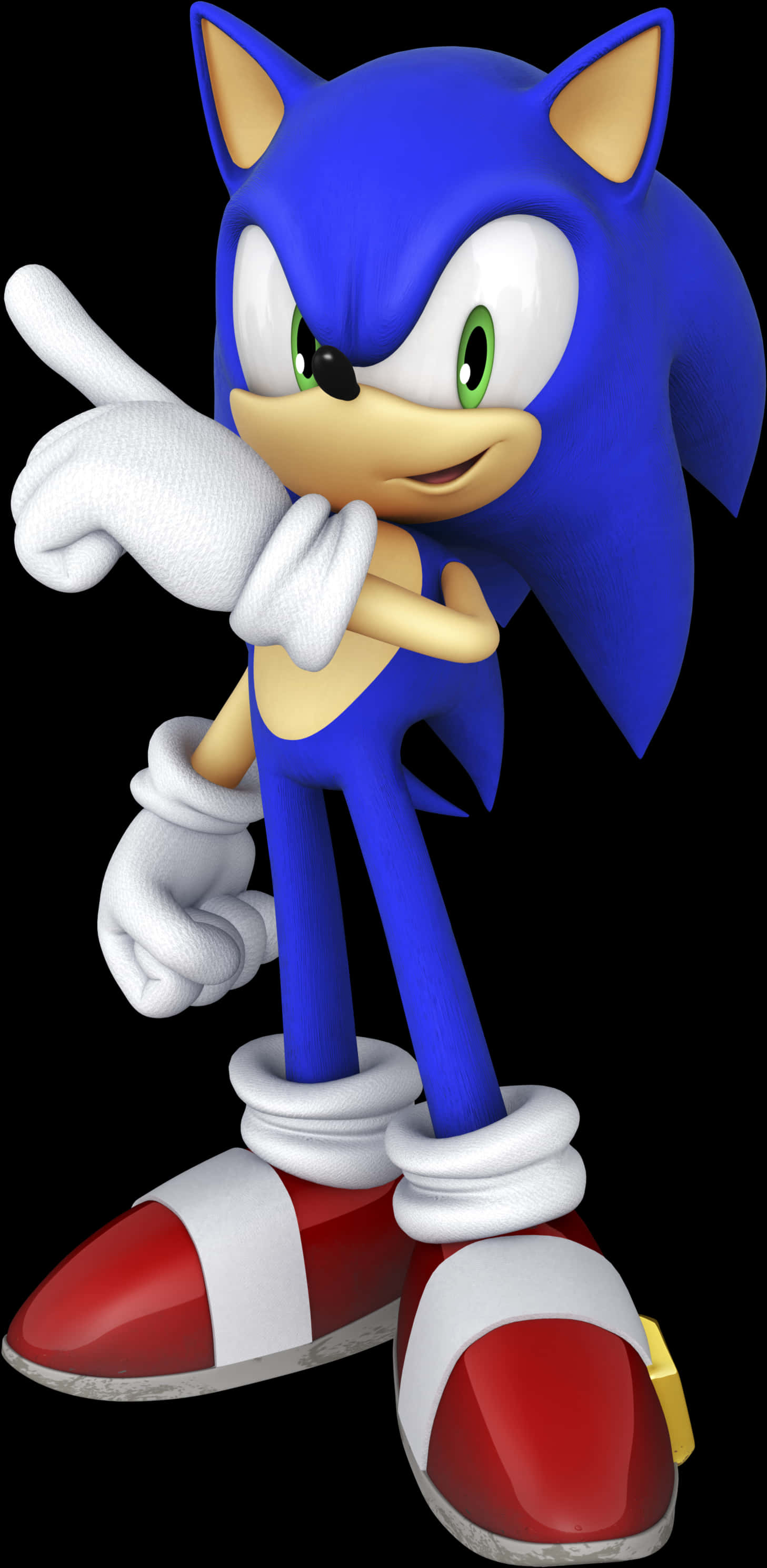 Sonic The Hedgehog Pointing