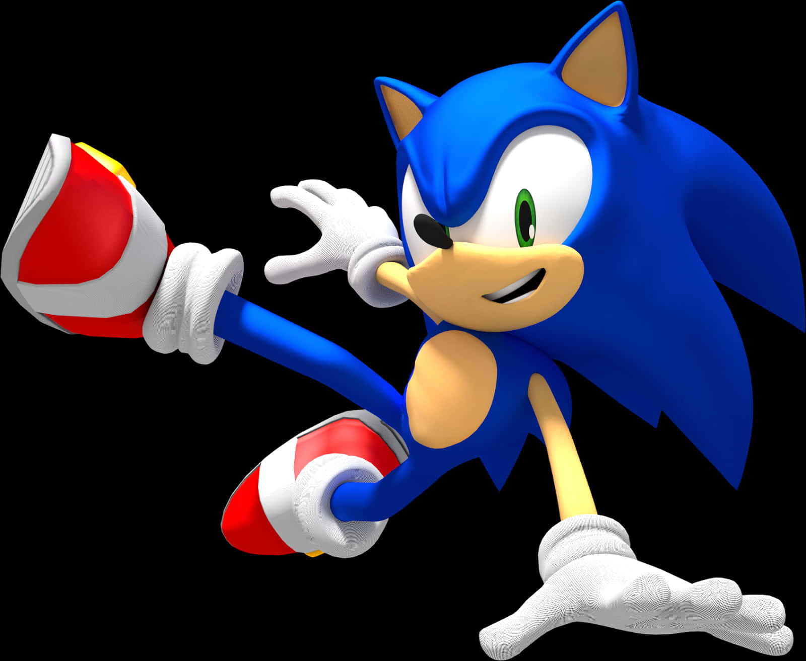 Sonic The Hedgehog Running Pose