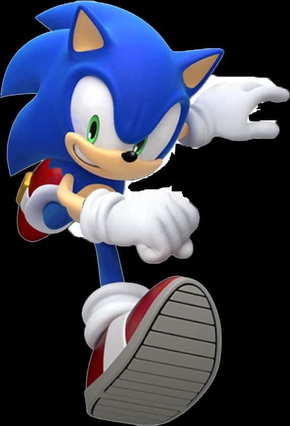 Sonic The Hedgehog Running Pose