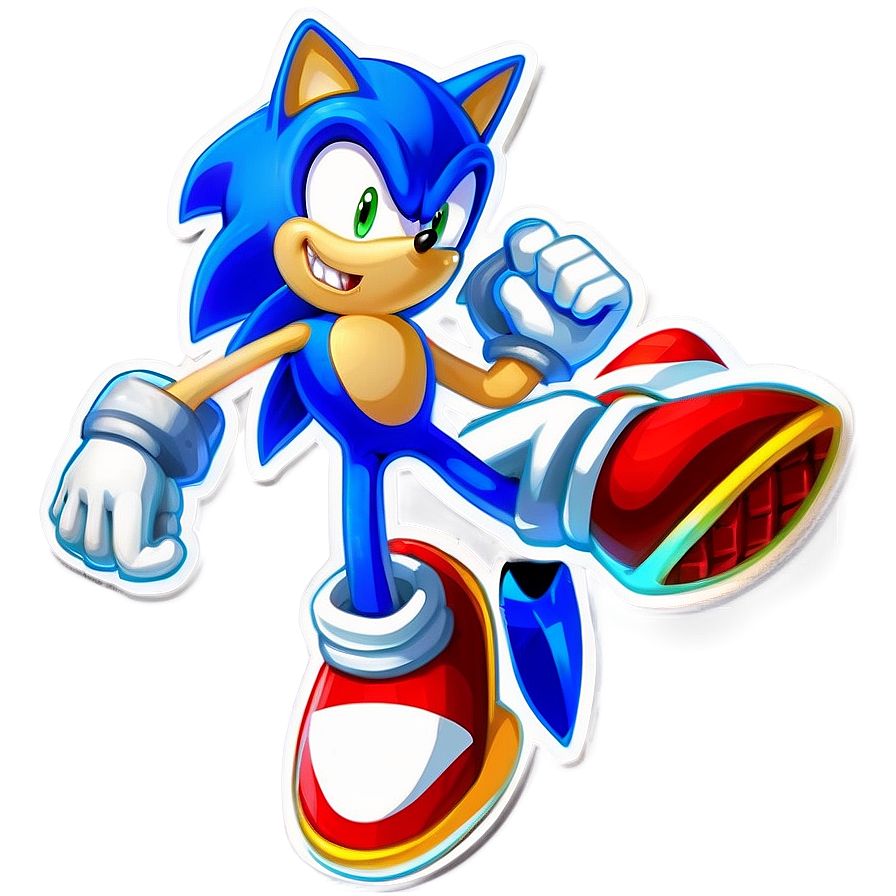 Sonic The Hedgehog Stickers Png 9