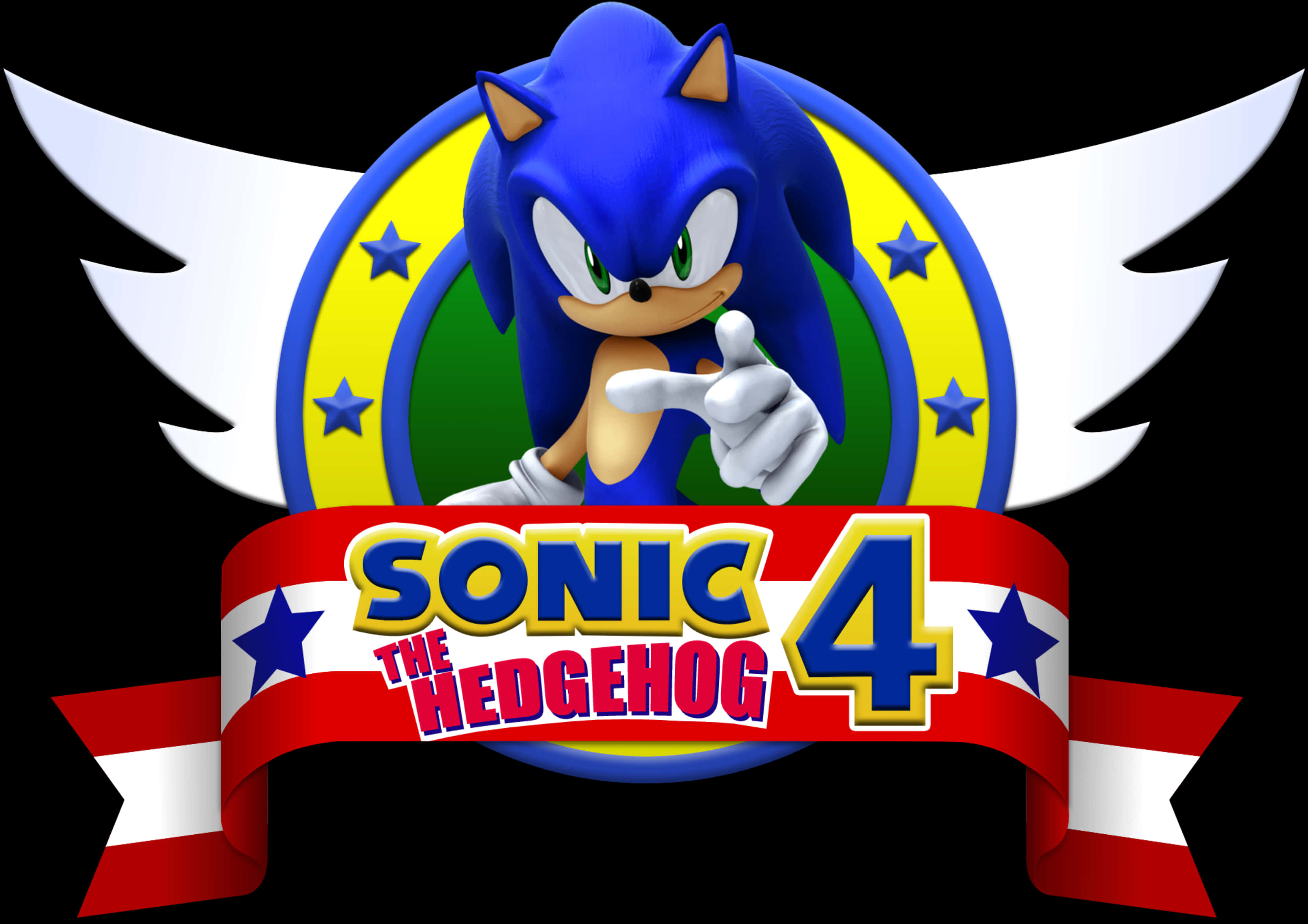 Sonic The Hedgehog4 Logo