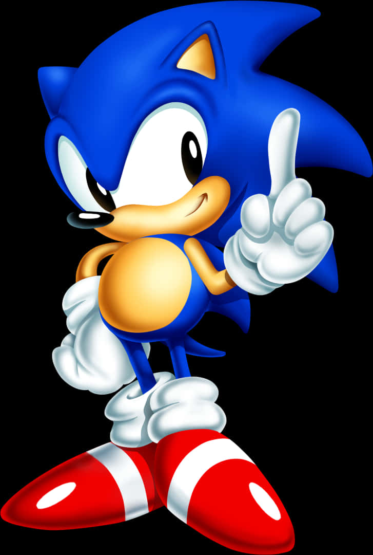 Sonic Thumbs Up Pose