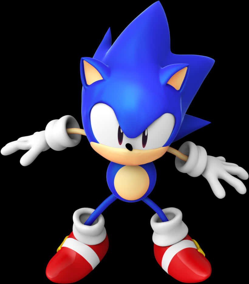 Sonicthe Hedgehog Classic Pose