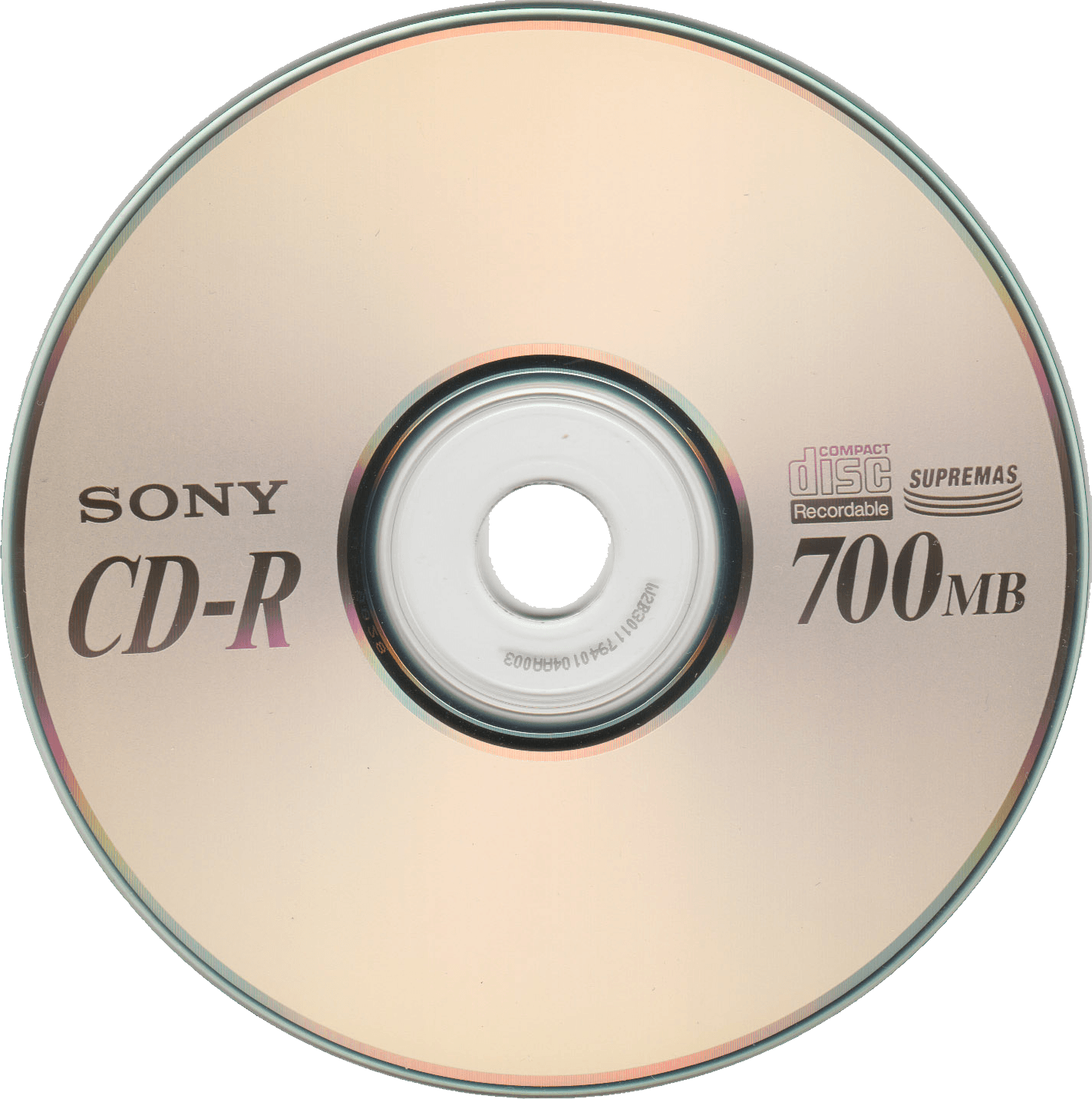 Sony C D R700 M B Recordable Disc