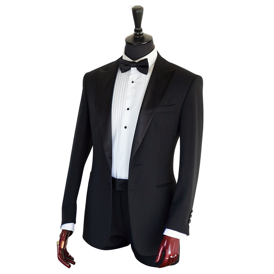 Sophisticated Black Tie Png 06212024