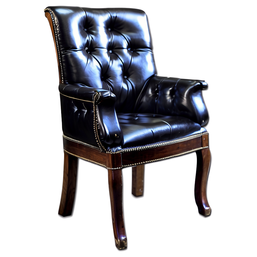 Sophisticated Executive Armchair Png 06262024